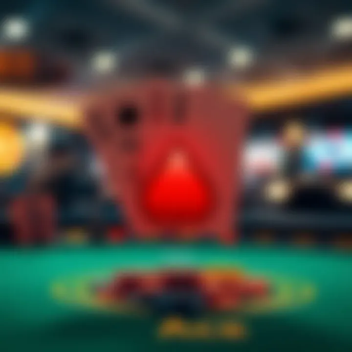 A strategic diagram illustrating gameplay dynamics influenced by Ace Reveal.