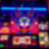 Interactive Interface of Astro Cat Astro Cat Slot Machine Interface