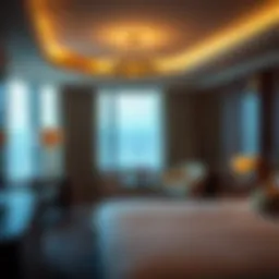 Luxurious hotel room in Atlantic City casino