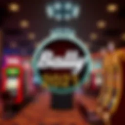 Visual representation of the Bally logo with promotional elements