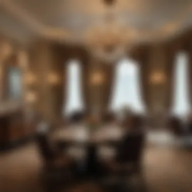 Elegant Dining Area Elegant dining area in a Bally's accommodation