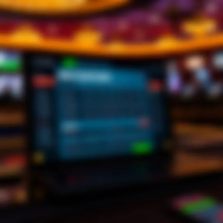 User-Friendly Betting Platform Cricket betting platform interface