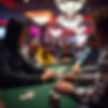 Players engaged in a strategic poker game at Borgata