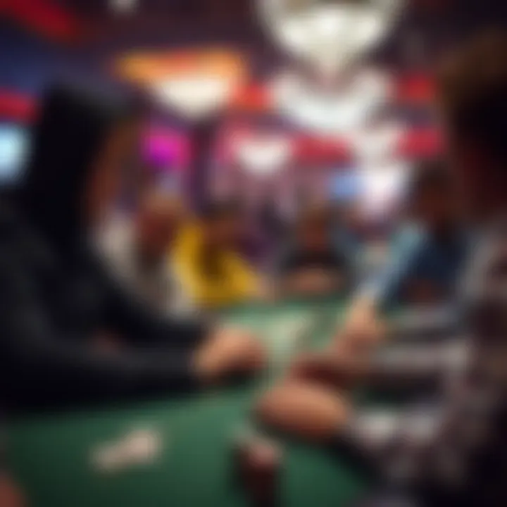 Players engaged in a strategic poker game at Borgata