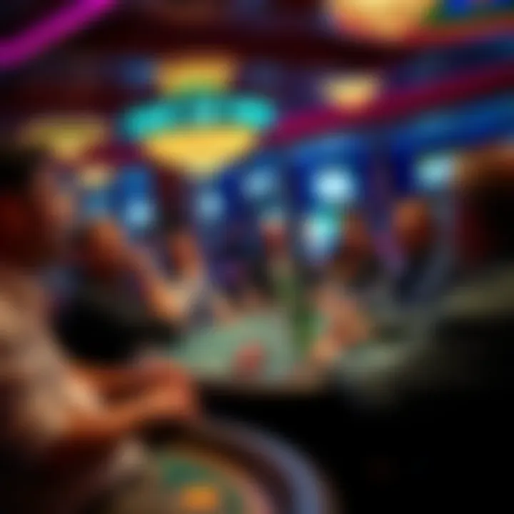 Participants celebrating after a winning hand in Borgata tournament