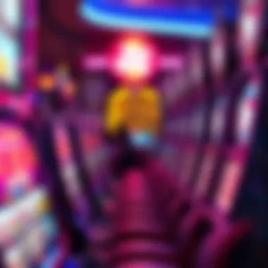 The Excitement of Slot Gaming Culture A captivating scene illustrating the excitement of slot gaming culture.