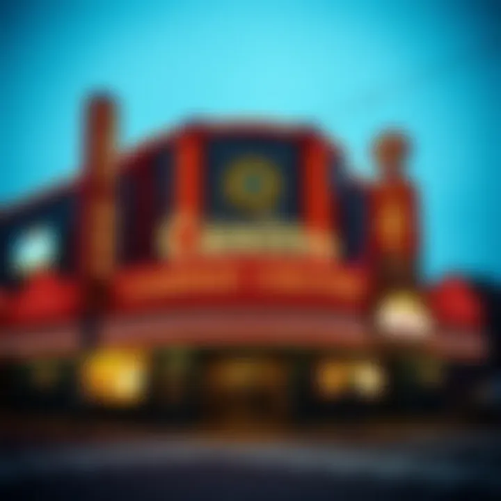 Exterior view of a popular casino in Jamaica, Queens