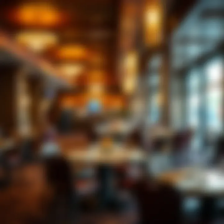 Dining Area at Celebrity Hotel