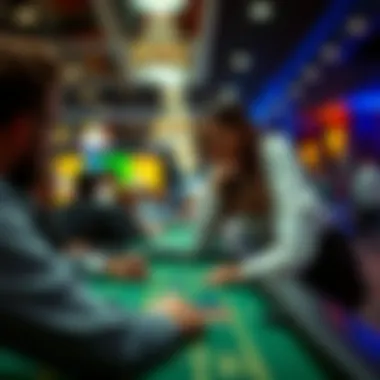 Influence of chalk betting on gambler behavior