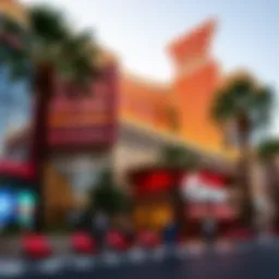 Exterior view of Circa Las Vegas showcasing its modern architecture