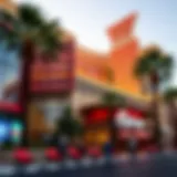 Modern Architectural Marvel of Circa Las Vegas Exterior view of Circa Las Vegas showcasing its modern architecture