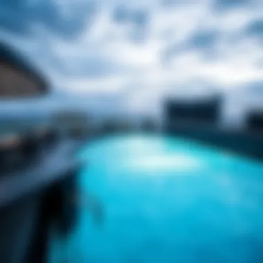 Spectacular Rooftop Pool Experience Unique rooftop pool at Circa Las Vegas with stunning views