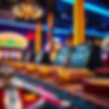 A strategic layout showcasing different gaming options available at Citizen Jackpot Casino