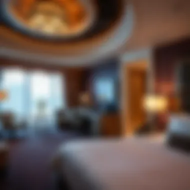 Luxurious guest room at Rio Las Vegas showcasing elegance and comfort