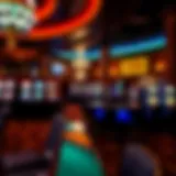 Elegant gaming lounge atmosphere at Crockford's Vegas