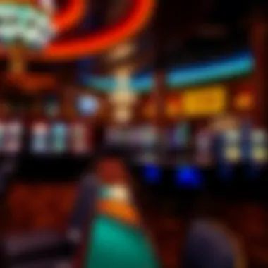 Elegant gaming lounge atmosphere at Crockford's Vegas