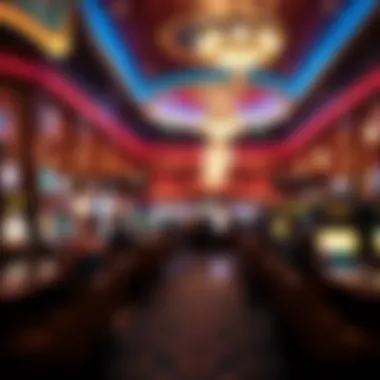 Luxurious ambiance reflecting the prestige of Crockford's