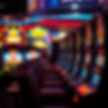 An abstract representation of cultural perceptions regarding gambling and spirituality