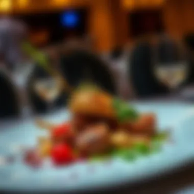 Seasonal culinary specialties presentation