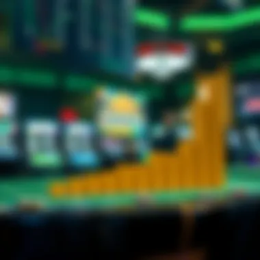 Graph illustrating economic impact of sports betting