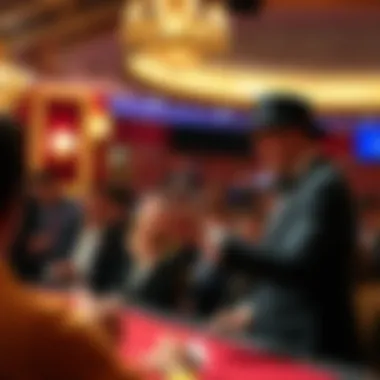 A magician performing an impressive trick in front of an enthralled audience