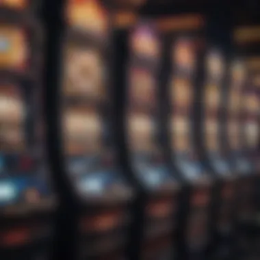 A captivating design of an apex slot machine with vibrant colors