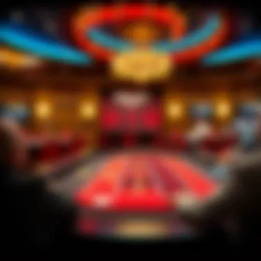 A captivating online baccarat game interface showcasing elegant design and user engagement.