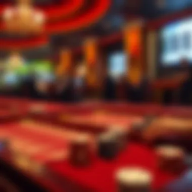 Visual representation of legal regulations in online gambling