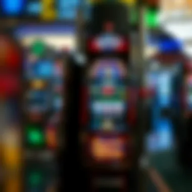 A cultural representation of Barcrest slots in a modern casino environment, emphasizing both online and physical spaces.