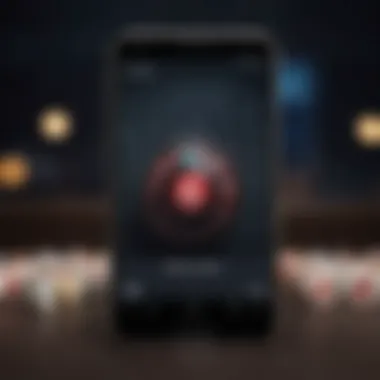 Blackout Bingo Logo on Android Showcasing the Blackout Bingo logo on an Android device
