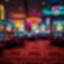 A vibrant casino scene showcasing boomtown free rooms