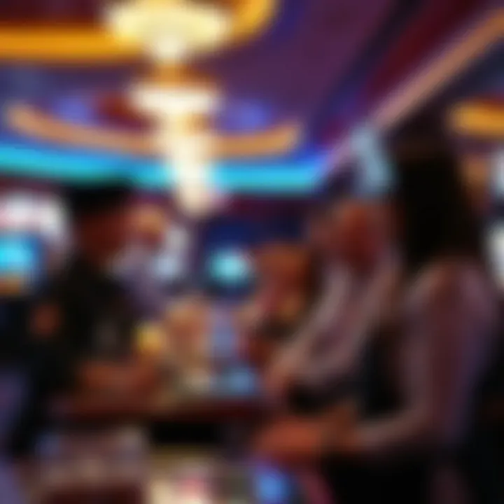 Welcoming hospitality staff engaging with guests