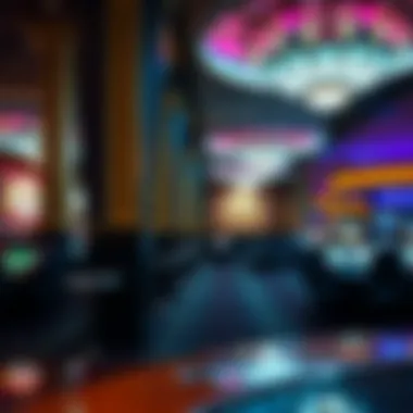 Luxurious interior of Casino del Mar with vibrant gaming atmosphere