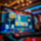 Engaging Casino Game Interface A captivating interface of a popular online casino game on a PC screen