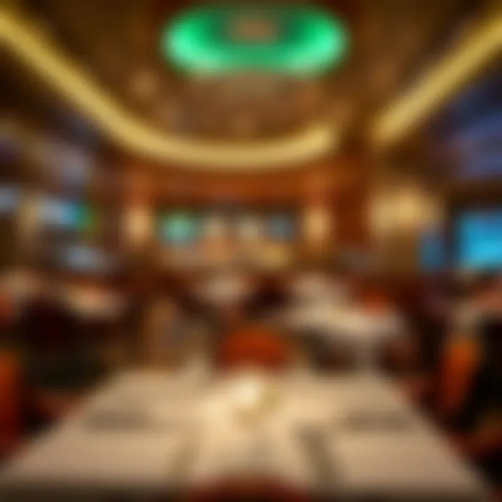 Chic dining space at Circa offering a unique culinary experience