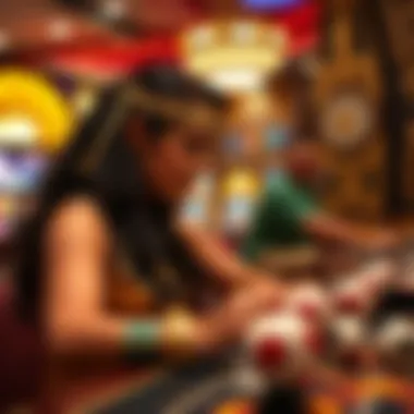 Exciting gameplay moment in Cleopatra Keno