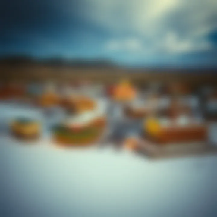 Aerial view of a Colorado casino town