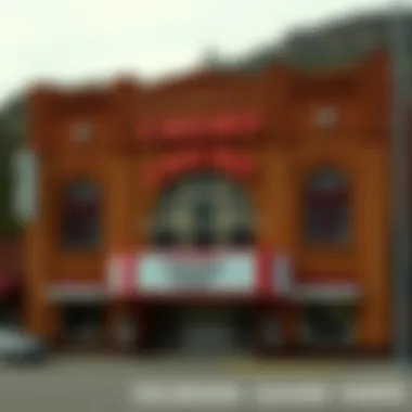 Historic casino building in Colorado