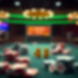 Visual representation of no deposit bonus mechanics in online casinos