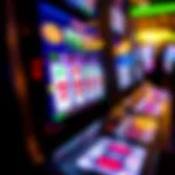 Digital Interface of Video Poker A close-up view of a digital video poker game screen