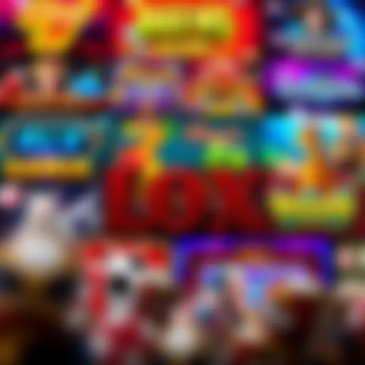 A vibrant collage of different genres of no-download games, highlighting the diversity available for players.