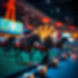 A captivating view of a digital horse racing platform interface