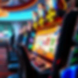 Exciting gameplay of online slots with vibrant graphics