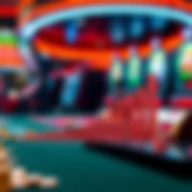 Graph illustrating the popularity of free slots in online gambling