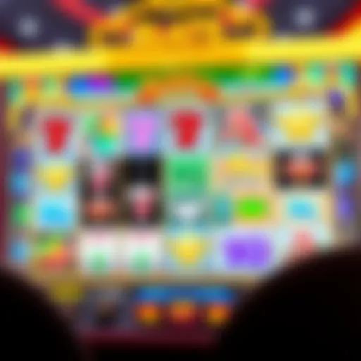 A captivating interface of a free slot game displaying vibrant graphics.