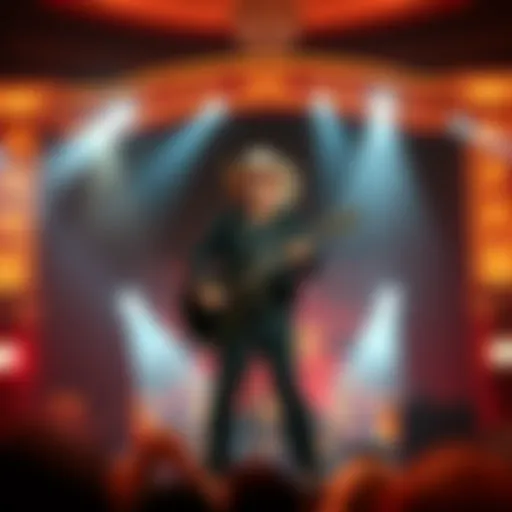 Garth Brooks performing live on stage at Wynn Las Vegas