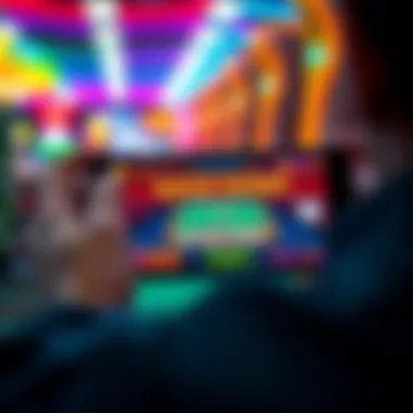 Engaging iPhone Game Gameplay Vibrant gameplay screen showcasing an engaging iPhone game