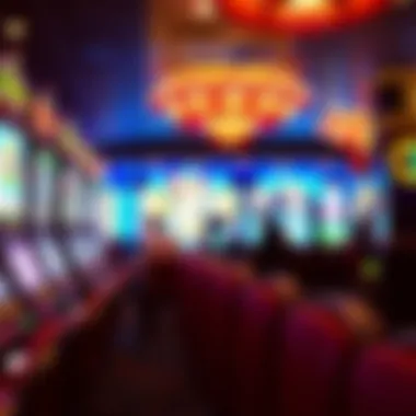 Promotional material advertising free coins in a casino