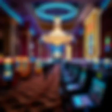 Inside Luxor Casino Luxor's vibrant casino floor filled with gaming excitement