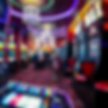 A vibrant casino floor showcasing diverse gaming options.